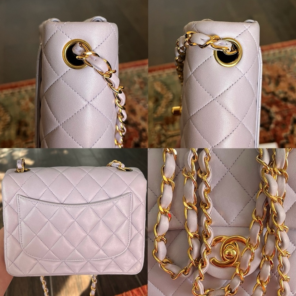 Chanel Classic Vintage Mini Square Flap Bag - Picture 9 of 11